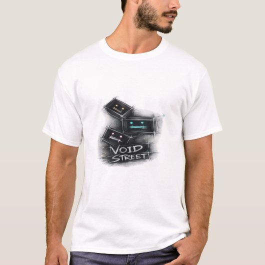Void Street Retro Arcade Gaming Graphic T-Shirt  (Voorkant)