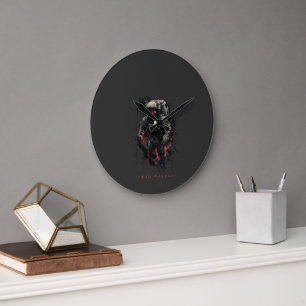 Void Walker Astronaut Zware Metalen Grote Klok