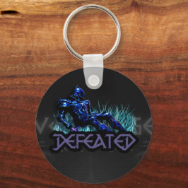 VoidForge "Verslagen" Dark Fantasy Gevallen Ridder Sleutelhanger