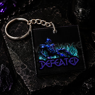 VoidForge "Verslagen" Dark Fantasy Gevallen Ridder Sleutelhanger