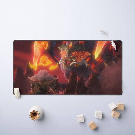 Void's Terror Gaming Desk Mat | Jaar van de draak (Kindertafel)