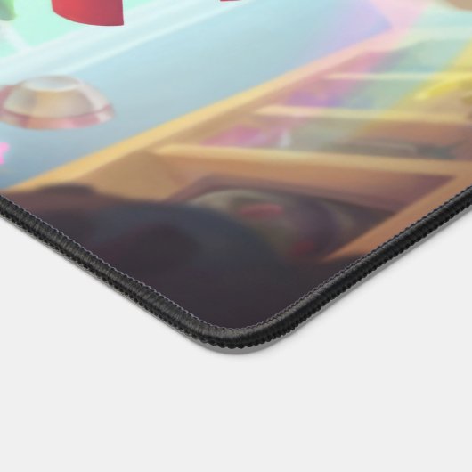 Void's Terror Gaming Desk Mat | T-rex dinosaurus S (Hoek)