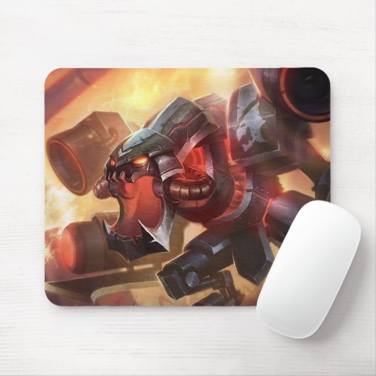 Void's Terror Gaming Mousepad | Mecha Dragon Muismat (Met muis)