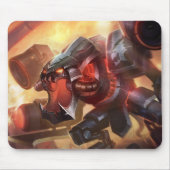 Void's Terror Gaming Mousepad | Mecha Dragon Muismat (Voorkant)