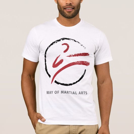 voie des arts martiaux T-Shirt (Devant)