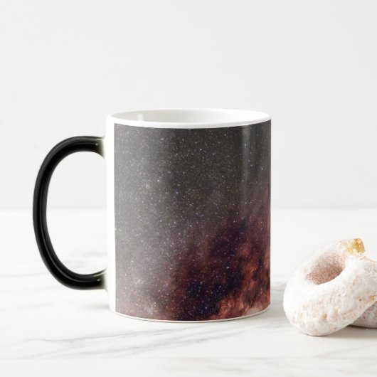 Voie Lactée Magique Morpher Mug (Avec donut)