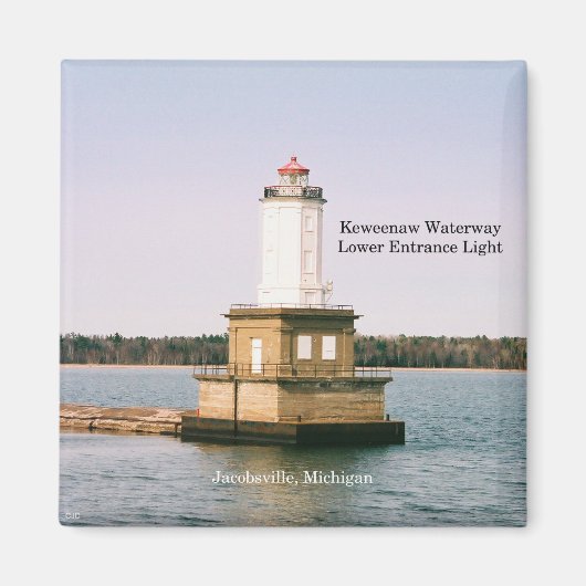 Voie navigable Keweenaw Entrée inférieure Aimant l (Devant)