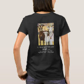 "Voilà qui vous regarde, gamin" T-shirt de chèvre (Dos)