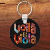 Voilà Viola. Sleutelhanger (Voorkant)