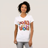 Voilà Viola. T-shirt (Voorkant volledig)