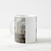 Voile À Travers Le Port Mug (Devant gauche)