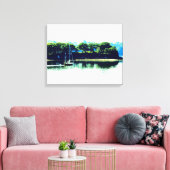 voile au paradis toile enroulée (Insitu(Salon))