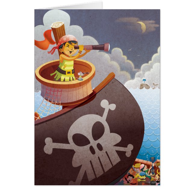 Voile avec pirates (Devant)