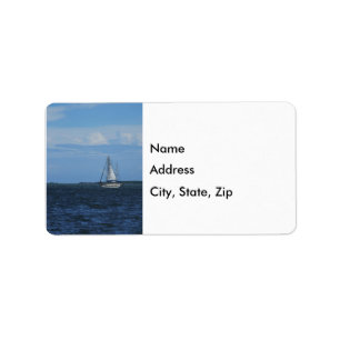 Voile Away Étiquettes de adresse peintres