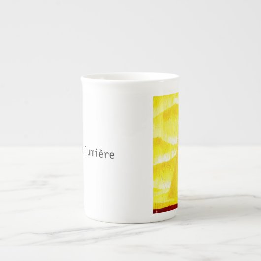 Voile de lumière porselein kop (Voorkant)