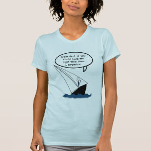 Voile drôle Cher Dieu T-shirt