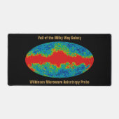 Voile Galaxy Voie Lactée sur l'univers WMAP (Recto)