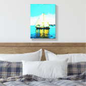 voile goélette enveloppée toile (Insitu(Chambre))