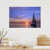 Voile Nord-Est 36 x 24 Poster (Cuisine)