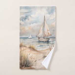 Voile paisible Watercolor Côte