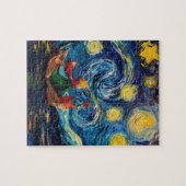 Voile sous le Puzzle de la Lune (Horizontal)