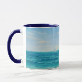 Voile voilier Ocean Blue Mug Cup (Gauche)