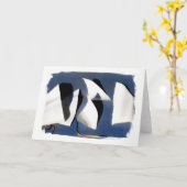 " Voiles papier " Carte de voeux (Fleur jaune)