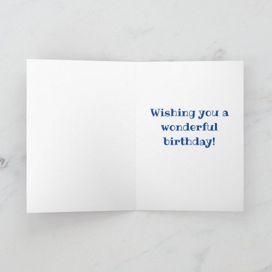 Voiles rouges & Fleurs Carte d'anniversaire (Intérieur)