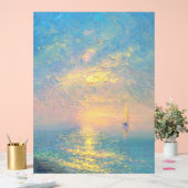 Voilier au coucher du soleil (Mariage)