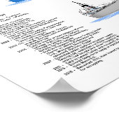 Voilier des Grands Lacs affiche historique du Mani (Coin)