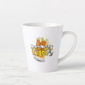 Voilier ivre | Latte Mug (Droite)