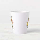 Voilier ivre | Latte Mug (Devant)
