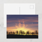 Voilier la carte postale du ciel nocturne (Devant / Derrière)