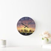 Voilier la nuit Sky Horloge (Maison)