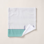 Voilier nautique Turquoise Blue Navy été (Gant de toilette)