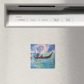 Voilier par Aimant Lune (In Situ (Lave-vaisselle))