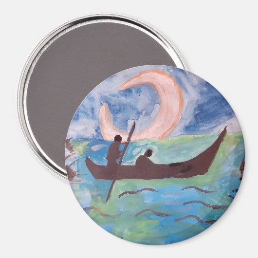 Voilier par Aimant Lune (Recto/Verso)