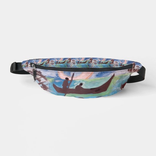 Voilier - Sac à dos clair de lune (Recto)