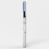 Voilier surf sur le coque iphone de mer (Dos/Droite)