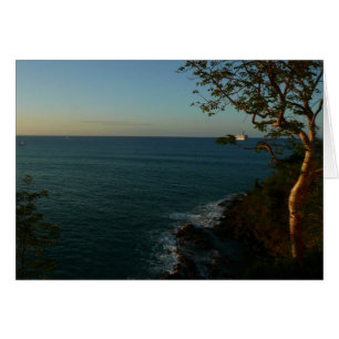 Voilier vers Sunset II Tropical Seascape