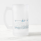Voiliers emballant la tasse (Gauche)