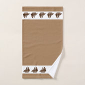 Voiliers Yachts Brown (Serviette à main)