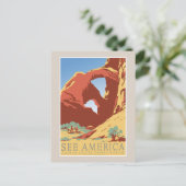 Voir America Travel Carte postale Vintage (Debout devant)