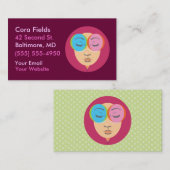 Voir comme je fais Carte de visite (Devant / Derrière)