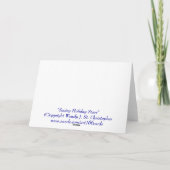 Voir des vacances tient le premier rôle la carte (Dos)