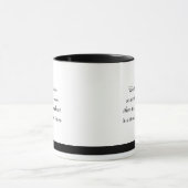 Voir est mieux ... Café / Thé Mug (Centre)