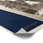 Voir Europe Prochain Vintage voyage Poster (Coin)