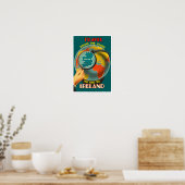 Voir Irlande premier voyage vintage Poster (Cuisine)