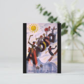 Voir là Carte postale (Debout devant)