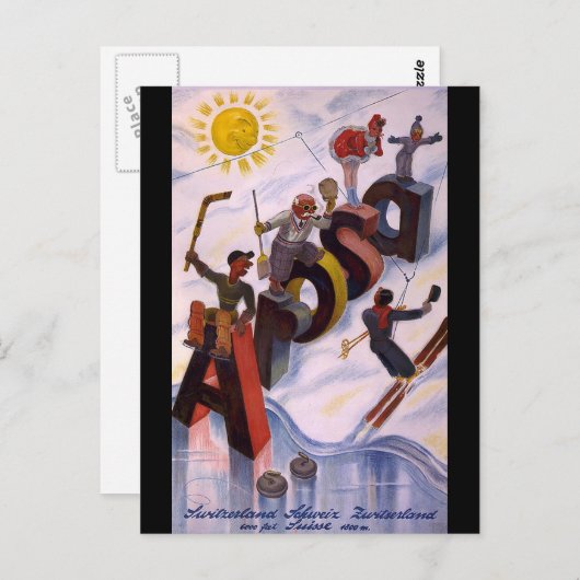 Voir là Carte postale (Devant / Derrière)